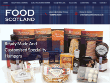 Tablet Screenshot of foodofscotland.com